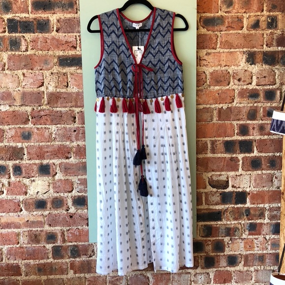 THML Other - Sleeveless Printed Kaftan